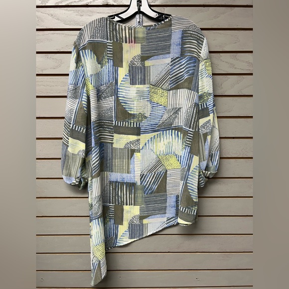 Chico's Multicolor Abstract Blouse - Picture 7 of 7